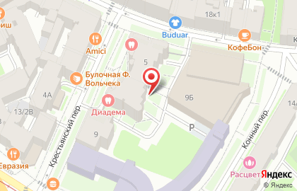 Крестьянский, 5, тсж на карте