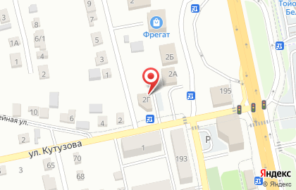Кафе Капкан на улице Кутузова на карте