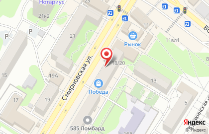 Аптека Горздрав в Москве на карте
