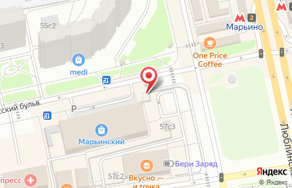 Пекарня в Москве на карте