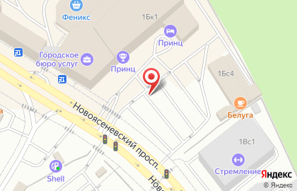 Каисса ЗАО на карте