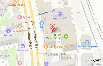 Компания РУФ на улице Земляной Вал на карте