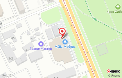 Мебельный дисконт-центр в Красноярске на карте