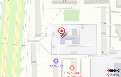 Детский сад №18 комбинированного вида на улице Островского на карте