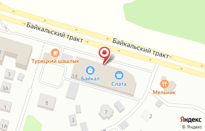Магазин отделочных материалов и лепного декора Верона в Иркутске на карте
