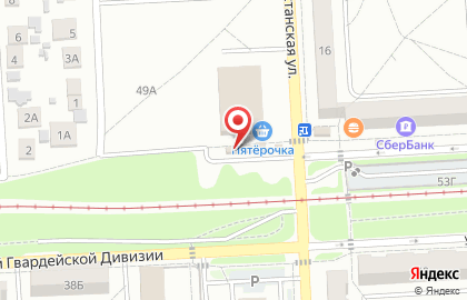 Магазин разливных напитков в Дзержинском районе на карте