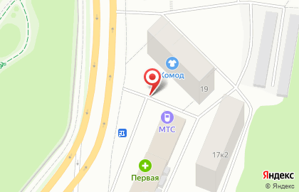 Киоск овощей и фруктов в Мурманске на карте