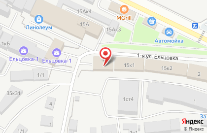 АЗС Комплект на Площади Гарина-Михайловского на карте
