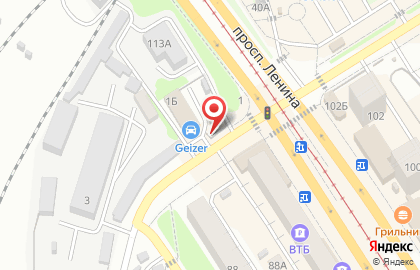 Автосалон Лада в Барнауле на карте