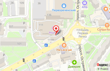 Банкомат Примсоцбанк на Океанском проспекте на карте