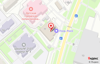 Избёнка на Салтыковской улице на карте