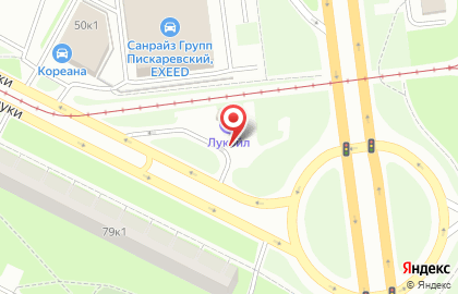Лукойл в Санкт-Петербурге на карте