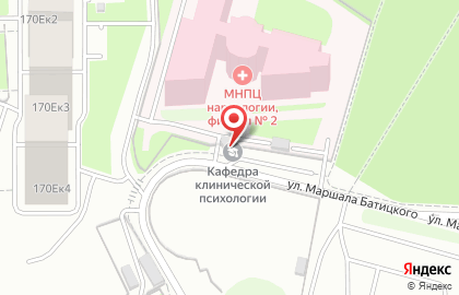 Медицинский центр Нарколог Экспресс на Варшавском шоссе на карте