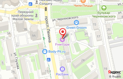 Сеть центров экспресс-обслуживания Билайн на проспекте Ленина на карте