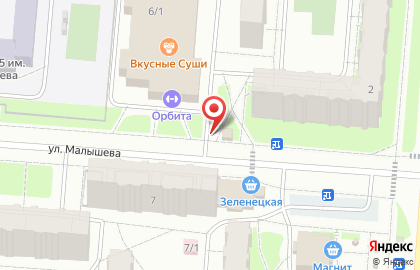 Киоск по продаже фруктов и овощей Даром на карте