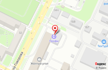 Шинный сервис Профи на улице Маршала Говорова на карте