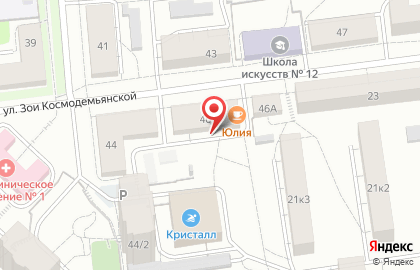 AVS Кристалл на карте