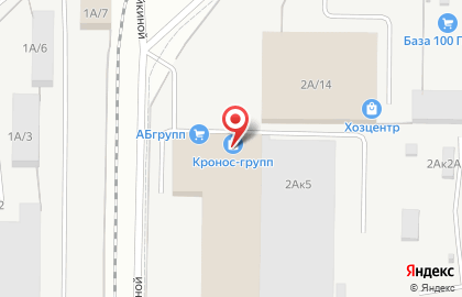 Торговый дом Кронос-групп в Центральном районе на карте