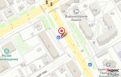 Банкомат СберБанк в Томске на карте