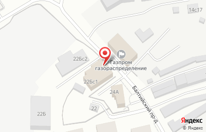 Мебельная компания ВЮН на Балтийской улице на карте