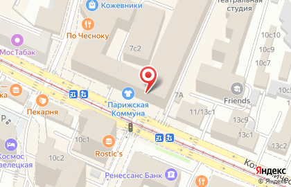 Магазин женской одежды Твой Теплый Мир на Кожевнической улице на карте