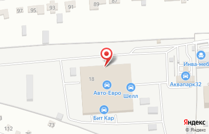 Центр эвакуации автомобилей Брянский эвакуатор на карте