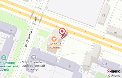 Агентство недвижимости Успех на улице Осипенко на карте