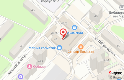 Салон сувениров и праздничного оформления Антураж на карте