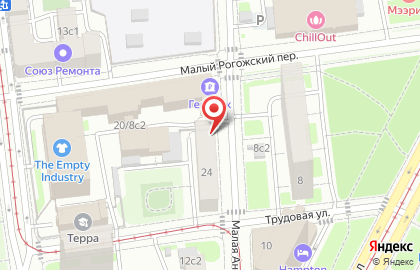 Мегаполис тд в Таганском районе на карте