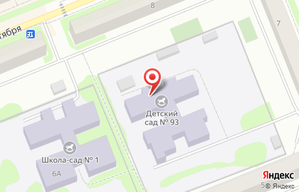 Детский сад №93 комбинированного вида на карте