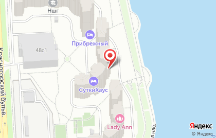 Мини-маркет ЧаВис на Красногорском бульваре на карте