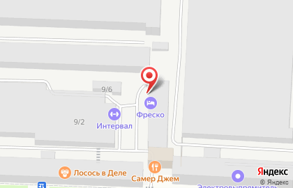 Хостел Fresco на карте