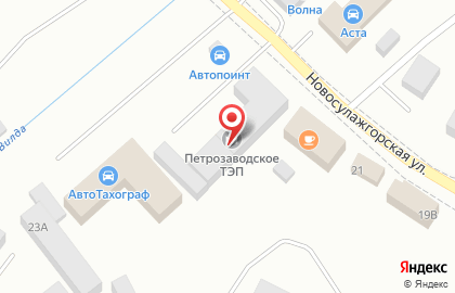 Торгово-сервисная компания Карьер-Сервис в Петрозаводске на карте