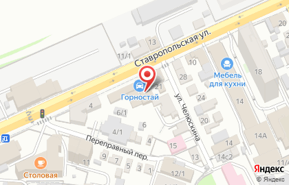 Полезный бухгалтер на Ставропольской улице на карте