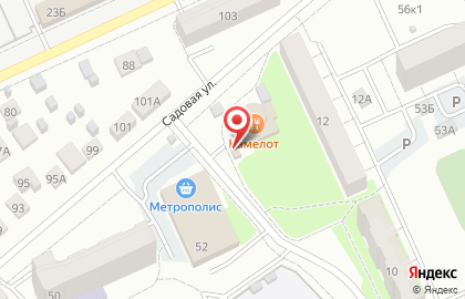 Та самая шаурма на Садовой улице на карте
