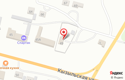 Компания по обмену баллонов на ​Кызыльской улице на карте