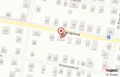 Гранитная мастерская на улице Гагарина на карте