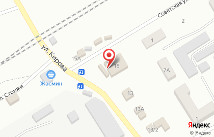 Магазин у дома Бристоль на улице Кирова на карте