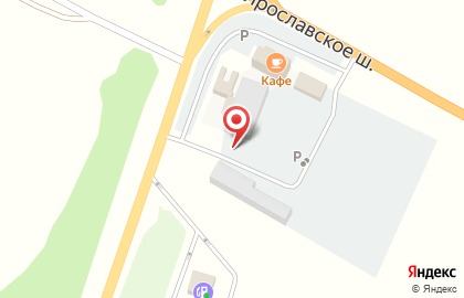 Автостоянка в Ярославле на карте