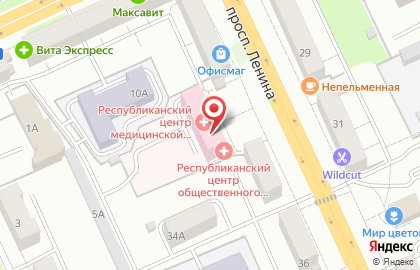 Хозрасчетное стоматологическое отделение на карте