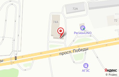 Агроком-Урал на проспекте Победы на карте