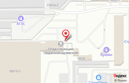 Отдел полиции Орджоникидзевский на карте
