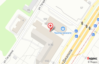 Магазин напольных покрытий Tarkett в Набережных Челнах на карте