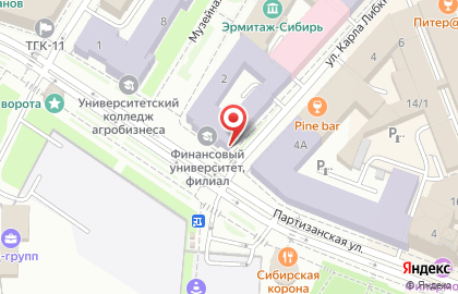 Государственный университет Министерства финансов РФ на карте