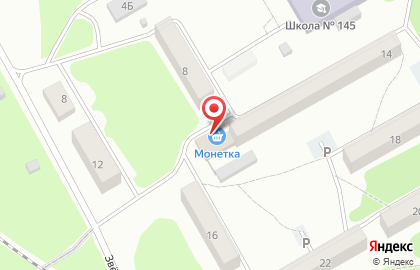 Магазин Монетка в Новосибирске на карте