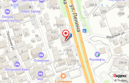 Отель Грейс Круиз на улице Ленина на карте