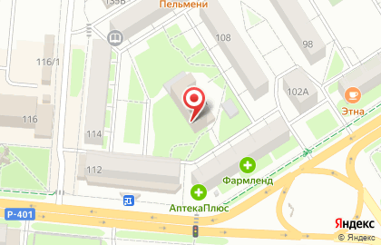 Ремонтная мастерская на Ямской улице на карте