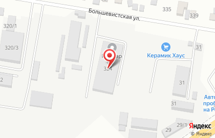 Торгово-сервисная компания РЕФКАР на Большевистской улице на карте