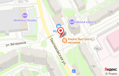 Киоск по продаже питьевой воды Артезианский источник-С в Сыктывкаре на карте