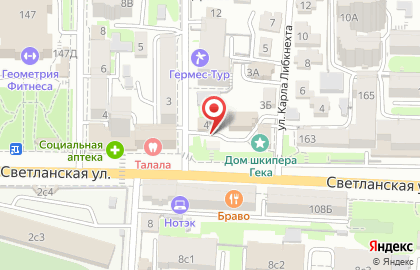 Торгово-монтажная компания Водный мир в Ленинском районе на карте